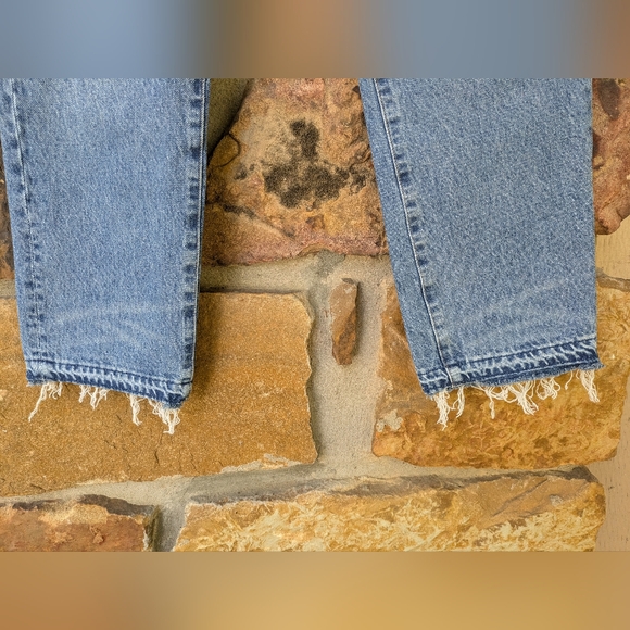 Double frayed madewell classic straight Jean size 25 excellent condition 👖 - Picture 9 of 9